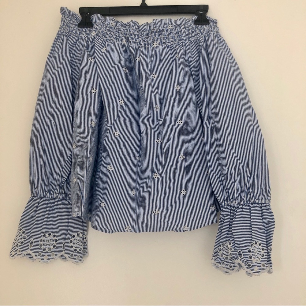 Nordstrom BP Off the Shoulder top, size medium